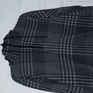 Express hooded  sweater Gray & Black sz. L